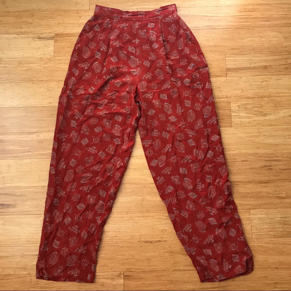 Amanda Smith Silk pants